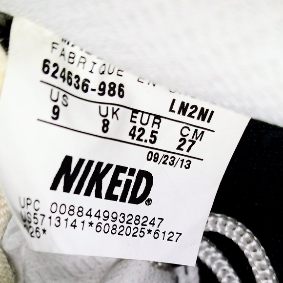 SOLD!!!NWOB. RARE Nike AF1 x Realtree "Snow Camo" sneakers - Picture 12 of 14